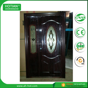Puerta <span class=keywords><strong>de</strong></span> Entrada <span class=keywords><strong>de</strong></span> Acero con Insertos <span class=keywords><strong>de</strong></span> Vidrio Ovalados <span class=keywords><strong>de</strong></span> Lujo, <span class=keywords><strong>Diseño</strong></span> <span class=keywords><strong>de</strong></span> Alta Calidad - Product Image 2