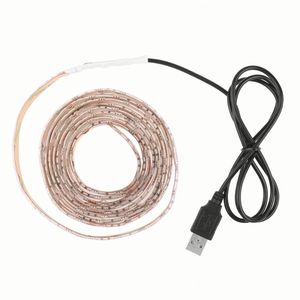 Alexa Bán Buôn SMD5050 RGB 5V <span class=keywords><strong>LED</strong></span> <span class=keywords><strong>Strip</strong></span> TV Đèn Nền USB Whit IR 24key Điều Khiển Từ Xa Không Thấm Nước Linh Hoạt Đèn <span class=keywords><strong>Strip</strong></span> - Product Image 5