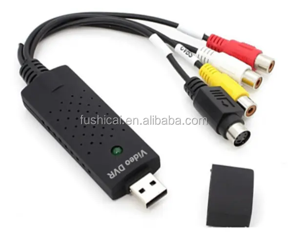 Usb 2.0 Video DVR Audio Cap Adapter AV DV Data Usb Kartu Pengambilan Video