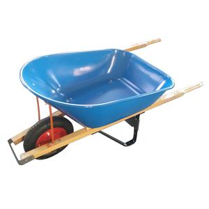 WH6601 America Hotsale Wheel Barrow Heavy Duty <span class=keywords><strong>Carretilla</strong></span> con carga 180kg 100L 4,00-8 pulgadas <span class=keywords><strong>Rueda</strong></span> neumática para jardín - Product Image 3