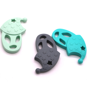 <span class=keywords><strong>2018</strong></span> nuevo diseño divertido mordedores Halloween' Día divertido silicona Ghost forma molde personalizado silicona bebé juguetes - Product Image 3