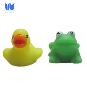 Kleine Float Badewanne Spielzeug Mini Frosch & Ente Tier