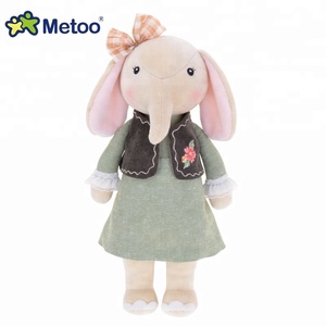 Toptan <span class=keywords><strong>Metoo</strong></span> Peluş Malzeme Hayvan Dolması Fil Çocuk Açık Oyuncaklar - Product Image 2