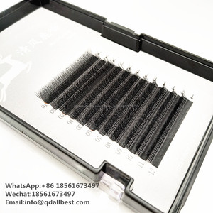 YY cils Marque Privée Semi Permanente Extensions Premade Volume Ventilateurs Faux Vison - Product Image 4