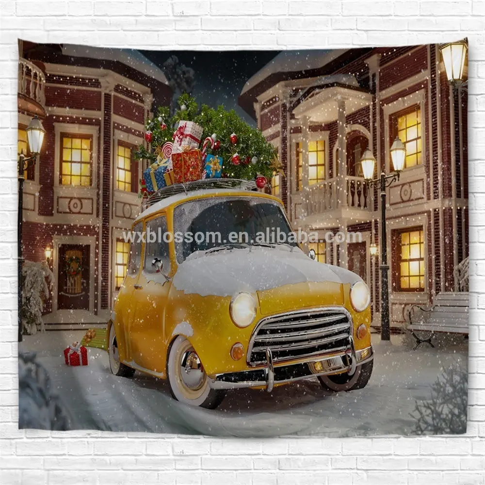 Various designs polyester printed wholesale wall hangings gobelin