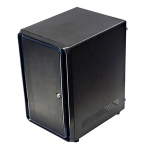 server nas case Black Mini-ITX Form Computer Storage Chassis