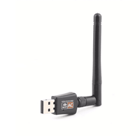Adaptateur WiFi USB OEM 600 Mbps double bande 2,4 GHz et 5,8 GHz Realtek 8811cu pour Android/PC/Mac/Linux