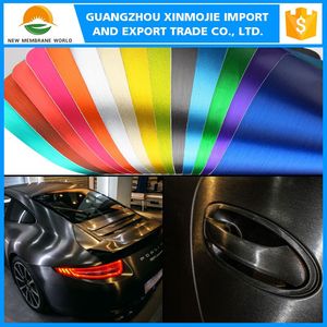 2017 Hot Salle automóviles decoración cromo mate cepillado/cepillado mate car wraps película del vinilo - Product Image 3