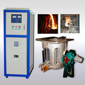 50kg para 500kg de chatarra de cobre de fundición por inducción horno de vertido - Product Image 3