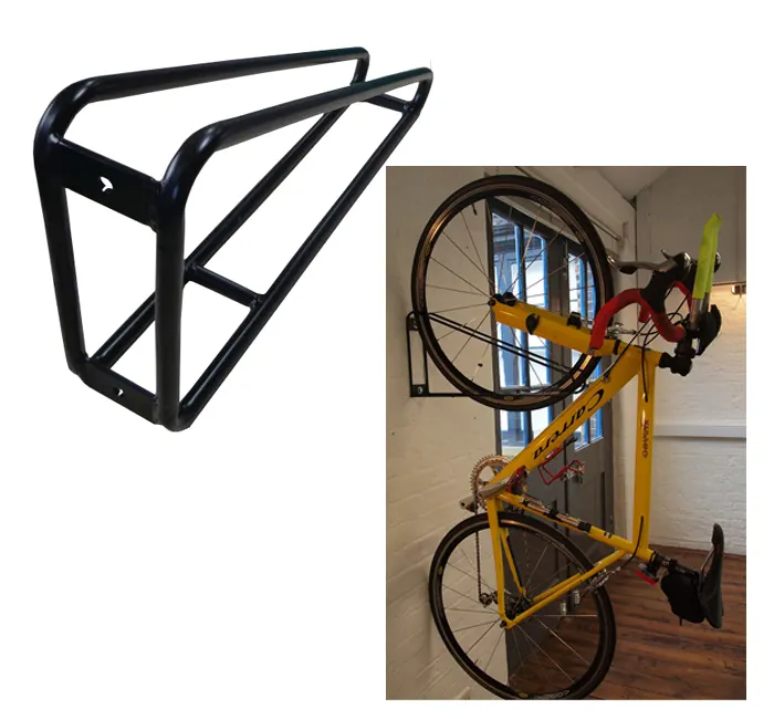 Triangle Rack Home bicycle shop display vertical storage hanging wall mount racks mounted wall bike stand rack for wall