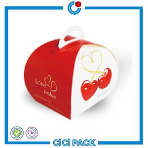 Más nuevos Italianos de cajas de torta al por mayor, envases de papel para pasteles, boda boxees pastel personalizado - Product Image 5