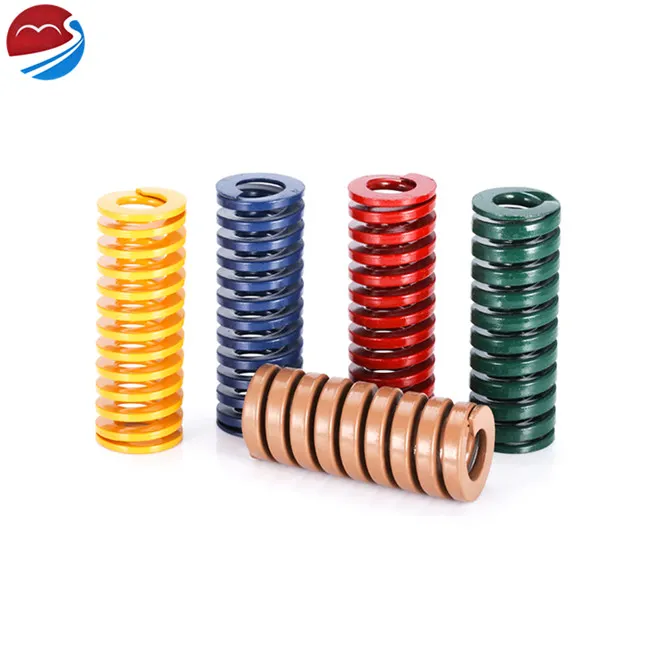 Factory flat coil light load yellow blue red green coffee cold mold spring for vibrating screen