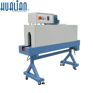 BS-1230 Hualian konveyör etiketleme kapaklama bardak şişe etiket tünel küçültme sarma makinesi - Product Image 4