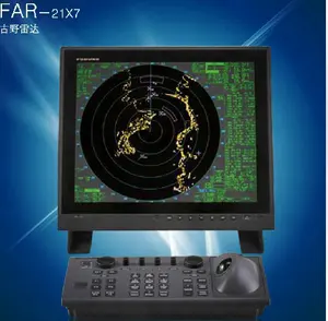 Furuno arpa radar navegação marinha de alto desempenho 19 polegadas FAR-21x7 e FAR-28x7 series
