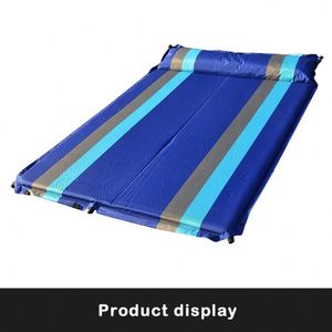 Impermeabile Outdoor Air Materasso con Cuscino Doppio Formato Gonfiabile Materassino, Spugna Ad Alta Rimbalzo di Campeggio Stuoia, Pad A Pelo - Product Image 2