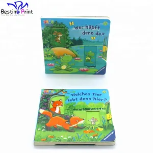 Kids Novelty Cardboard Book Pull The Tab Children Toy Books