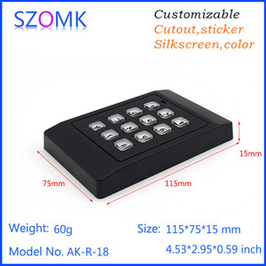 Lettore di Controllo di accesso custodie di plastica usato tastiera per sistemi di sicurezza domestica - Product Image 1