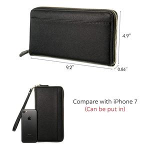 السفر منظم وثائق RFID حافظة جواز السفر حالة الأسرة حامل محفظة مع معرف السوار - Product Image 2