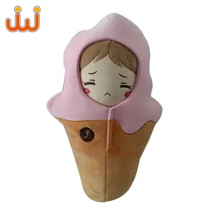 定制著名吉祥物卡通洛德冰淇淋娃娃毛绒偶像娃娃韩国流行玩具