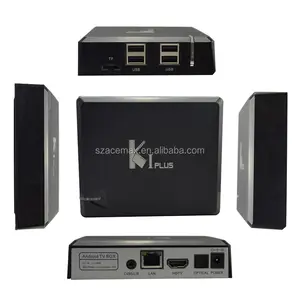 기 PLUS OPENELEC LINUX Kd 16.0 TV Box Amlogic S905 1 그램 \ % 램스킨 8 그램 ROM MEDIA PLAYER