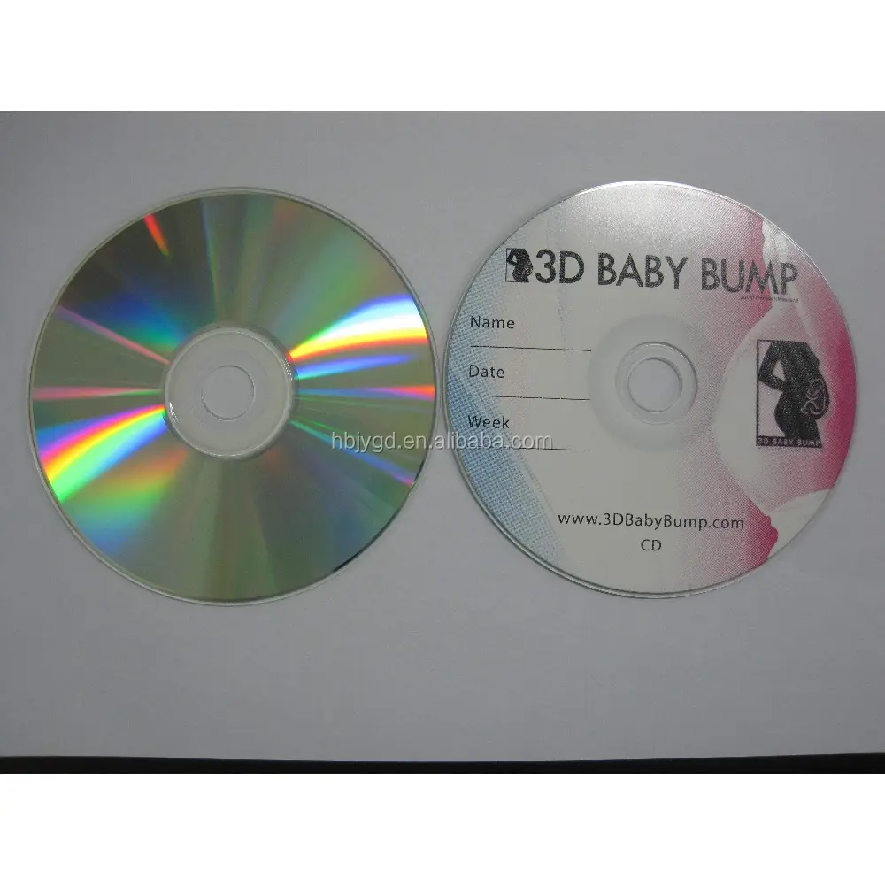 In bianco CD con su misura di stampa dello schermo/700MB/80MIN/52X