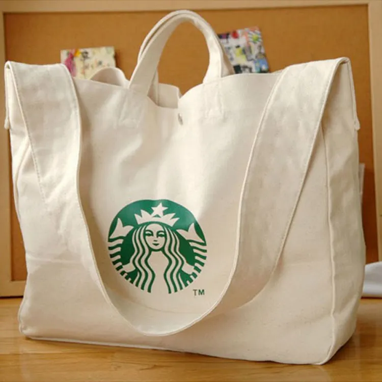 Pamuklu alışveriş çantası çevre geri dönüşümlü logo baskı ile ucuz baskılı katlanabilir alışveriş çantaları