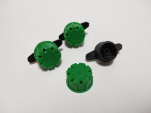 <span class=keywords><strong>Goteros</strong></span> ajustables de gran flujo verde con ocho agujeros para sistema de riego por goteo, para jardín y agricultura - Product Image 3