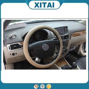 XITAI Mejor <span class=keywords><strong>precio</strong></span> uso negro lether cubierta del volante de <span class=keywords><strong>cuatro</strong></span> <span class=keywords><strong>estaciones</strong></span> - Product Image 5