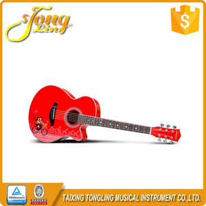 [TL-0041] <span class=keywords><strong>Meilleur</strong></span> vente Contreplaqué Guitare Acoutic avec différents de Modèle - Product Image 1