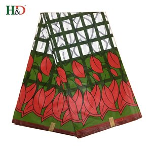 H & D La Turquie Imprimer 100% Coton Super Java Cire Hollandais Kitenge Tissu Pour 2018 Nouveau Style - Product Image 4