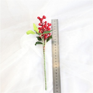 S-1211 <span class=keywords><strong>Fiori</strong></span> Artificiali con <span class=keywords><strong>Semi</strong></span> di Bacche per Decorazione Murale, Giardino e Mensa, Effetto Naturale - Product Image 4