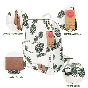 Filles Ananas Motif Sac D'école Sac À Dos Bagpack - Product Image 3