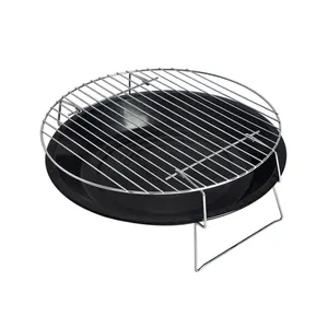 China Supplier Cheap Bulk Round Shaped Charcoal Mini Simple BBQ Grill