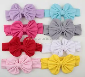 Fashion Kids elastic hair band Girls Mix Styles Dots Knotted Headwear Flower Bowknot turban Hair Accessories