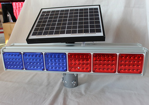 MNSD YD-PL-6 Seis Luces LED Solares de Emergencia <span class=keywords><strong>para</strong></span> Vehículos, Doble Cara, Visibilidad Superior a 800m, 6 Días de Duración - Product Image 2