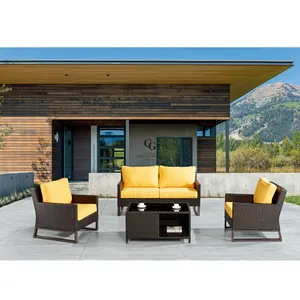 Cg Kariii Sofa Set Buiten Tuinmeubilair 4 Stuks Voor Hotel Interieur