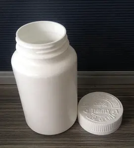 透明琥珀宠物白色 HDPE 塑料药瓶瓶胶囊瓶