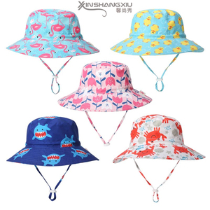 Anti-uv del bambino parasole <span class=keywords><strong>cappelli</strong></span> per bambini <span class=keywords><strong>cappelli</strong></span> da sole Primavera e L'estate di doppio-side <span class=keywords><strong>cappelli</strong></span> - Product Image 1
