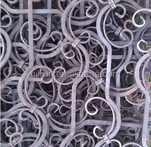 2015 new design wrought iron banister