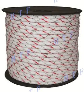 Outdoor fence for horse electric braided poly rope