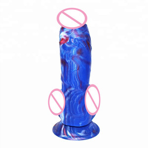 Realistis Kristal Dildo dengan Bola Jelly Buatan Lembut <span class=keywords><strong>Penis</strong></span> dengan Suction Cup