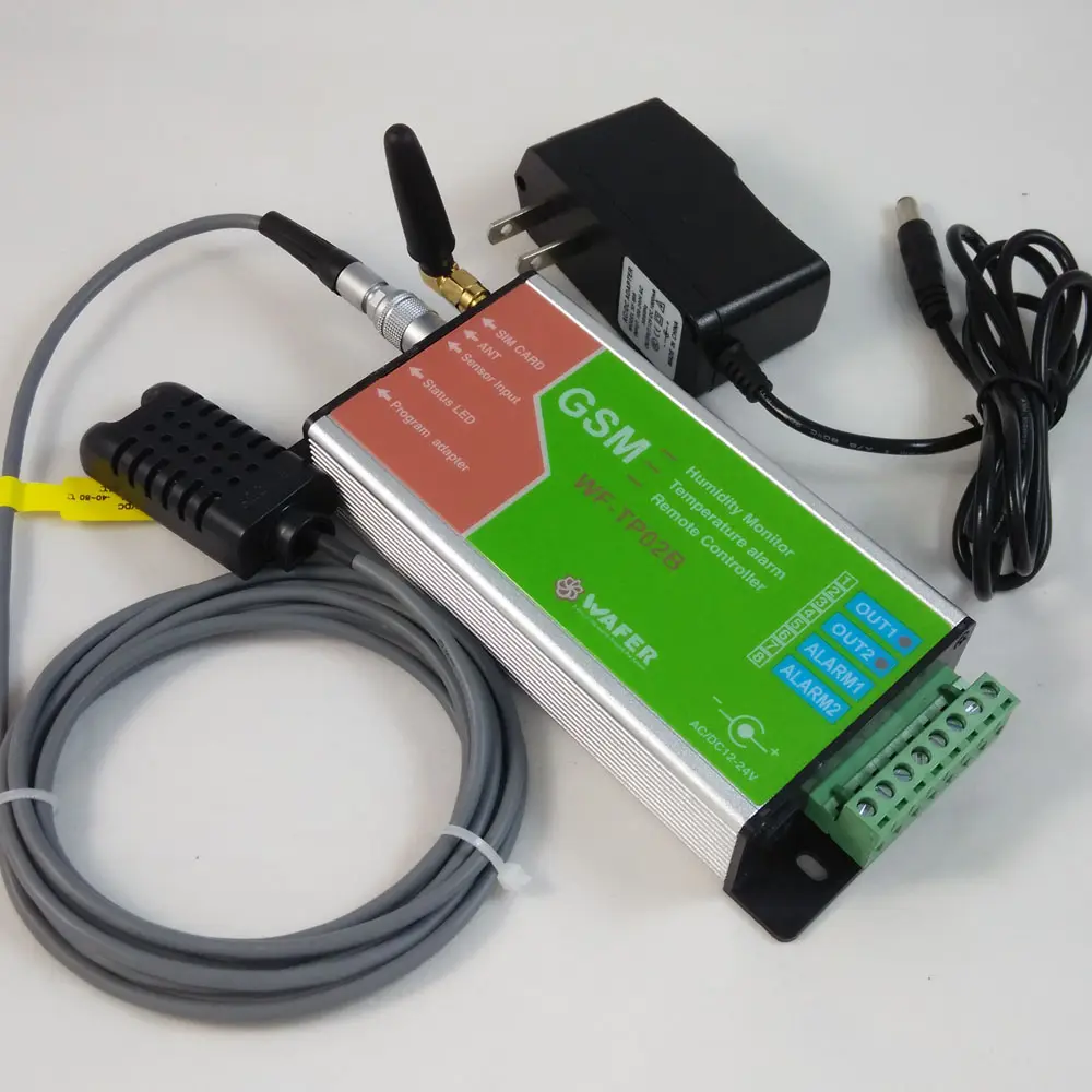 GSM Temperature Alarm and GSM temperature monitor and Email data logger file