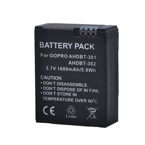 AHDBT-301 AHDBT-302 rechargeable <span class=keywords><strong>batterie</strong></span> d'appareil photo numérique pour <span class=keywords><strong>Go</strong></span> <span class=keywords><strong>Pro</strong></span> - Product Image 3