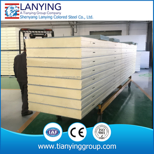 Good Thermal Insulation PU Sandwich <strong>Panel</strong> Polyurethane Foam Sandwich <strong>Panel</strong> - Product Image 5