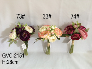 foshan fabricante al por mayor de alta imitado de seda de alta calidad decorativa falso artificial canation flores - Product Image 6