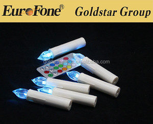 Belle coloré bougie sans flamme pilier led candle light pour X'mas - Product Image 4