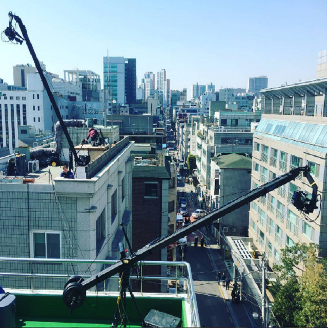 11.3kg~22.6kg Payload Professional Shooting Camera Crane System Jimmy Jib Crane with 9.8ft~49ft