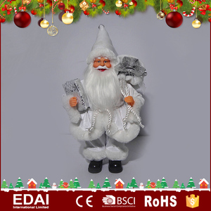 2017 al por mayor <span class=keywords><strong>de</strong></span> color personalizado 60 cm Santa Claus <span class=keywords><strong>muñeca</strong></span> <span class=keywords><strong>de</strong></span> plástico con ropa <span class=keywords><strong>de</strong></span> tela para la decoración <span class=keywords><strong>de</strong></span> Navidad - Product Image 3