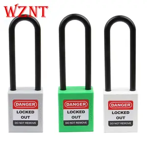 NT-76P 76 MM 6 มมเทอร์โมพลาสติก, กุญแจ Osha มาตรฐาน Loto Lockout ความปลอดภัย