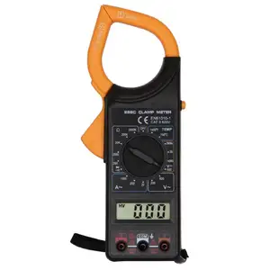 CE digital clamp meter with temperature Test 266C